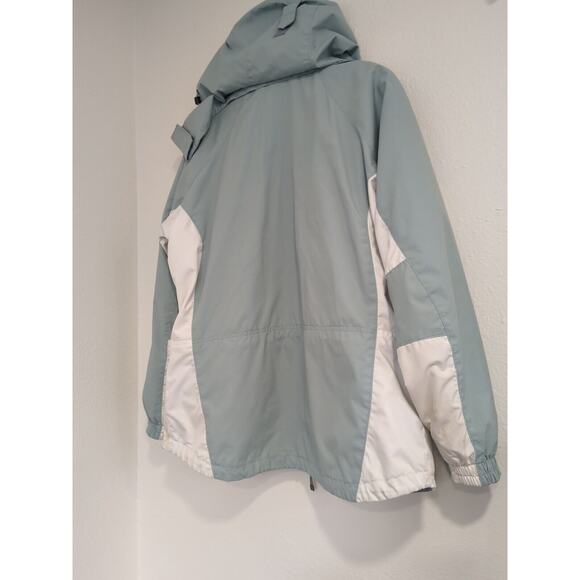 Columbia Vertex Jacket Womens XLarge Core 2 In 1 Light Sea Foam Green - Picture 9 of 9